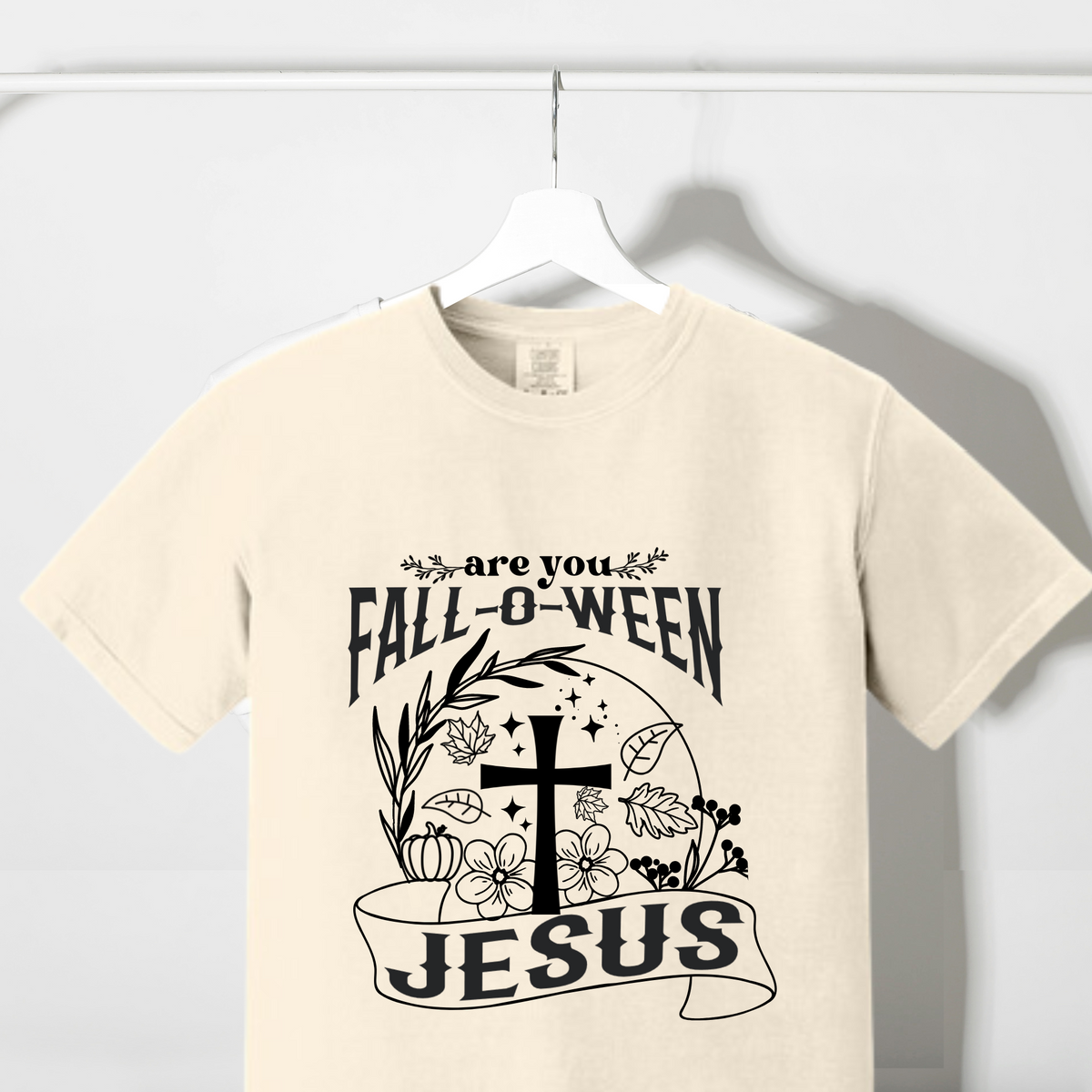Are you falloween Jesus comfort colors Tshirt