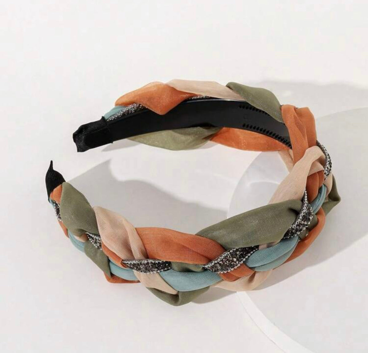 Beautiful Braided Glimmer Headband